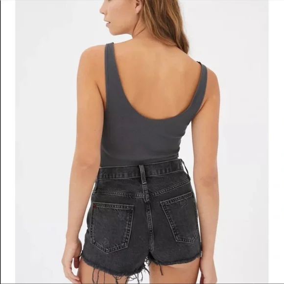 Urban Outfitters BDG High Rise Girlfriend Denim Jean Shorts - Picture 2 of 10